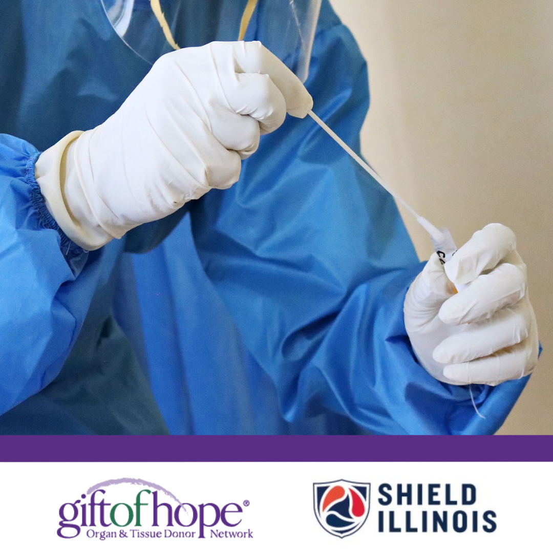 Gift of Hope joins SHIELD Illinois to expand statewide COVID-19 testing